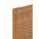Rustic teak antique washboard with a worn plain unpainted wood finish