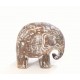 Small Carved Wooden Elephant