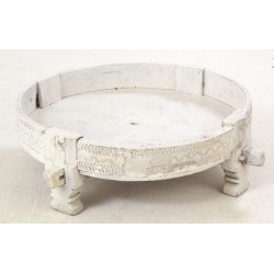 Seconds Round Low Side Table
