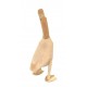 Small Standing Duck ornament each an individual made from bamboo