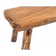 Coffee Table made from teak tree roots and finished in polished natural finish
