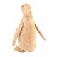 Small Wooden Penguin ornament with a light wood finish each one an indvidual