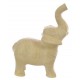 Small Standing Terracotta Elephant in white or brown colouring