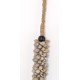 Decorative rope with a middles section made of shells